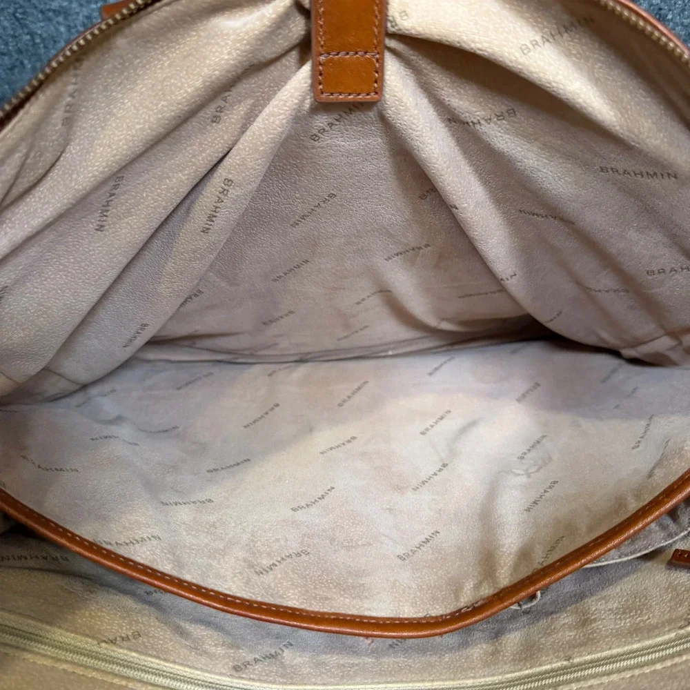 Brahmin Leather Briefcase Lrg 16